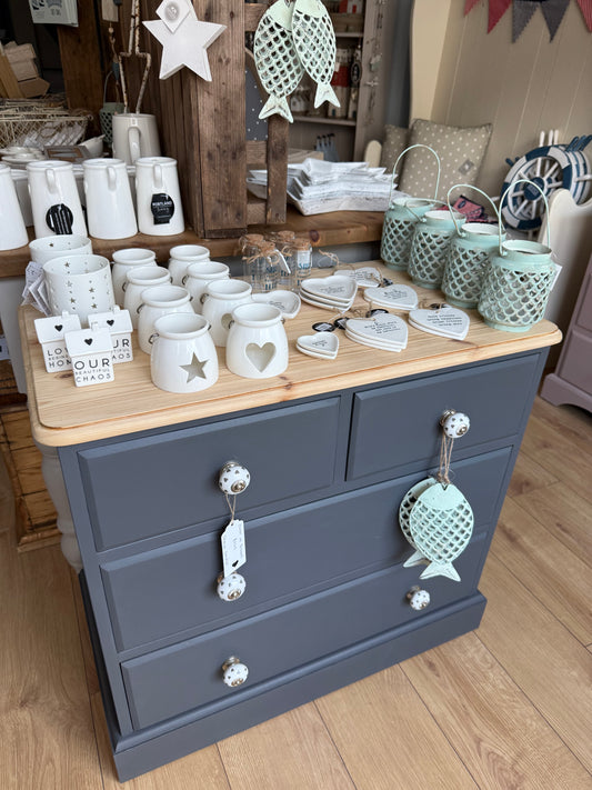 Solid Pine Chest of Drawers