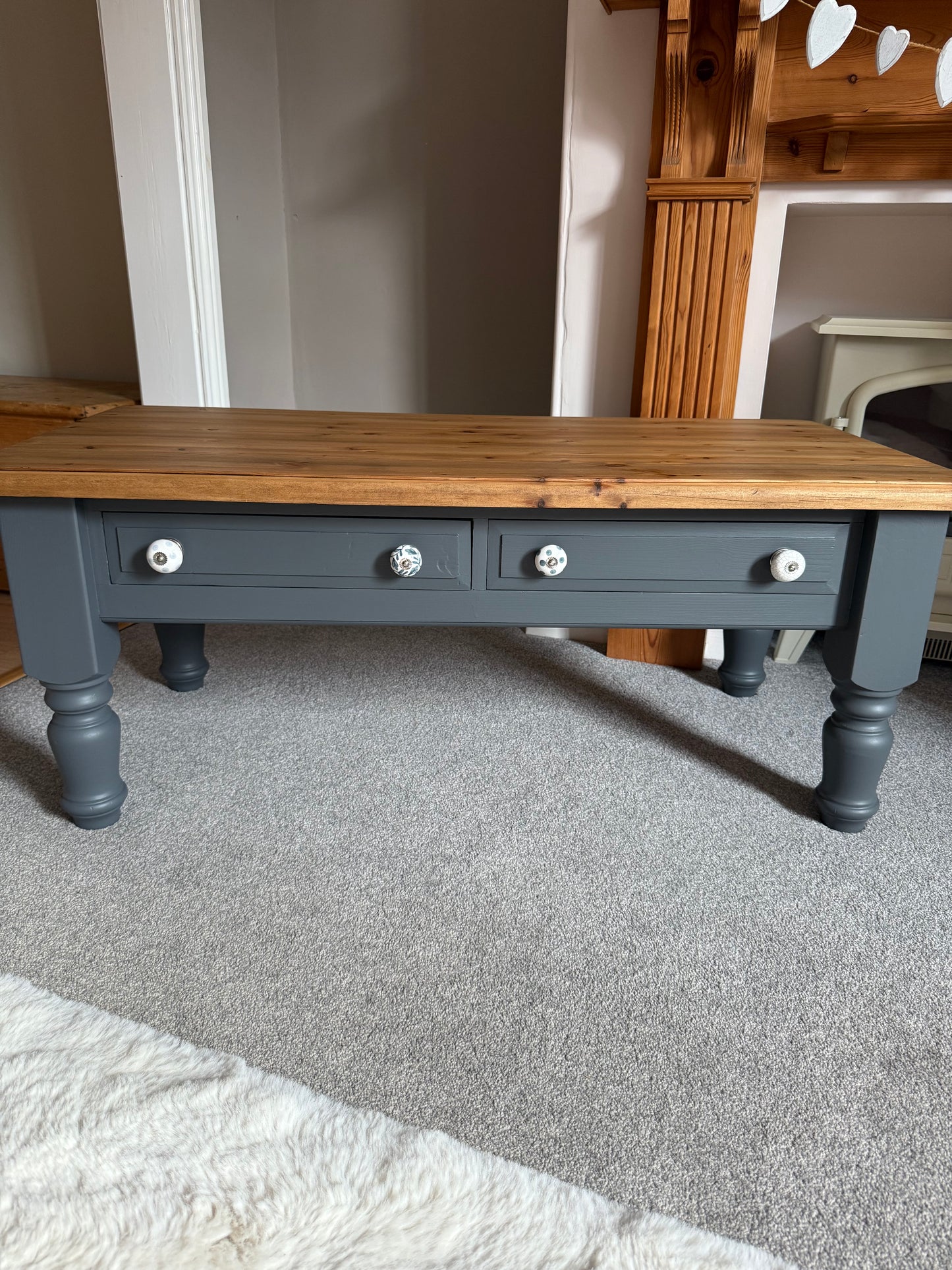 Solid Pine Coffee Table