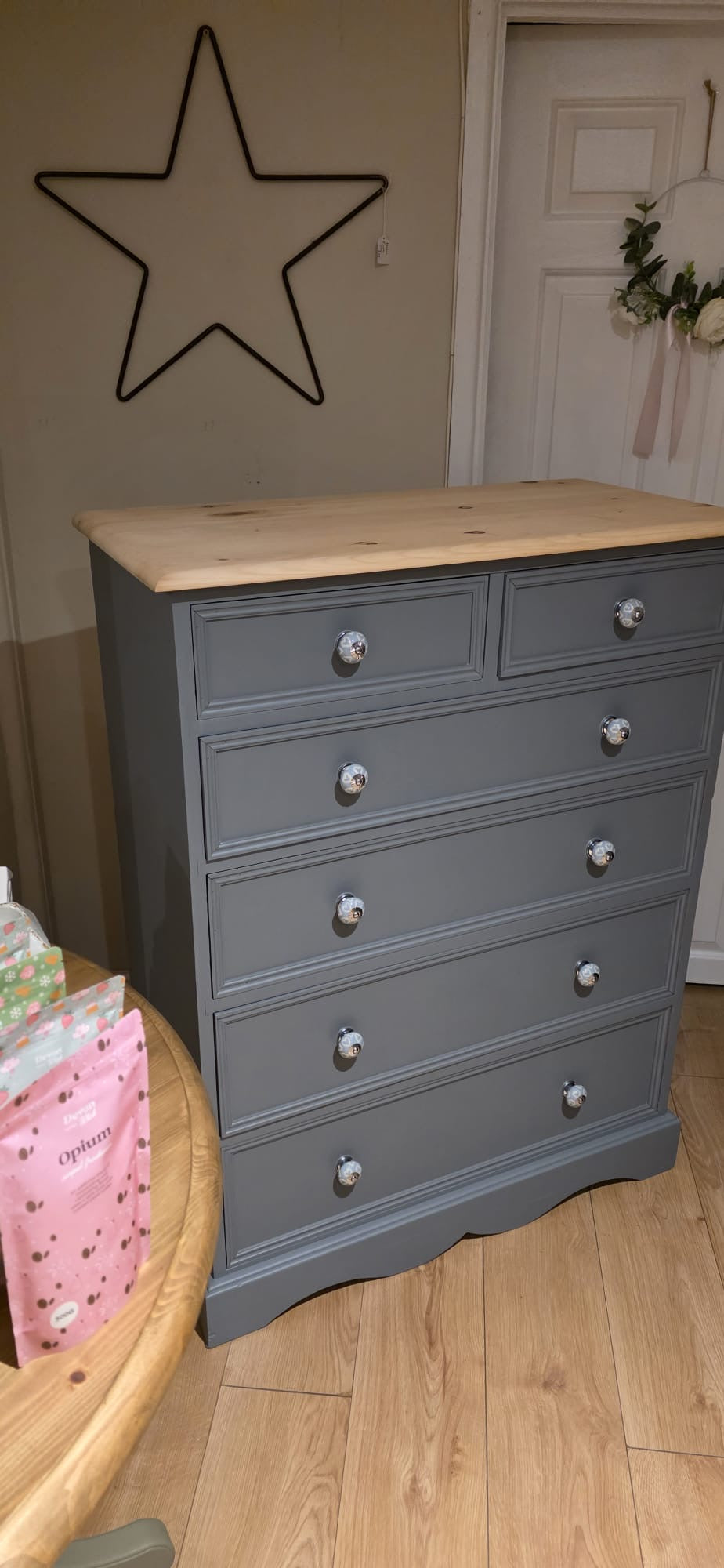 Solid Pine Chest of Drawers
