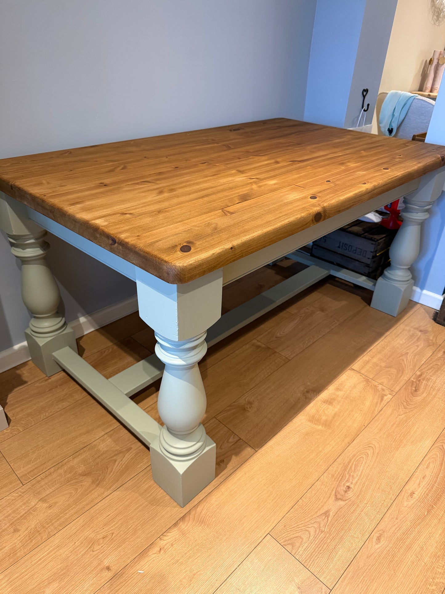 Solid Pine Refectory Dining Table