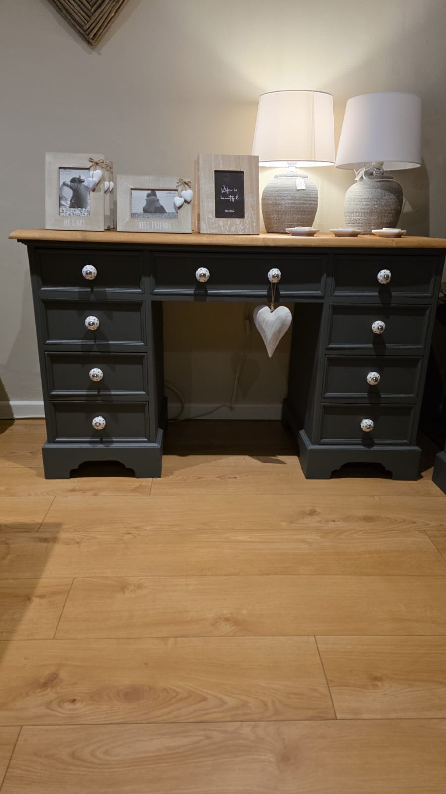 Solid Pine Dressing Table/Desk