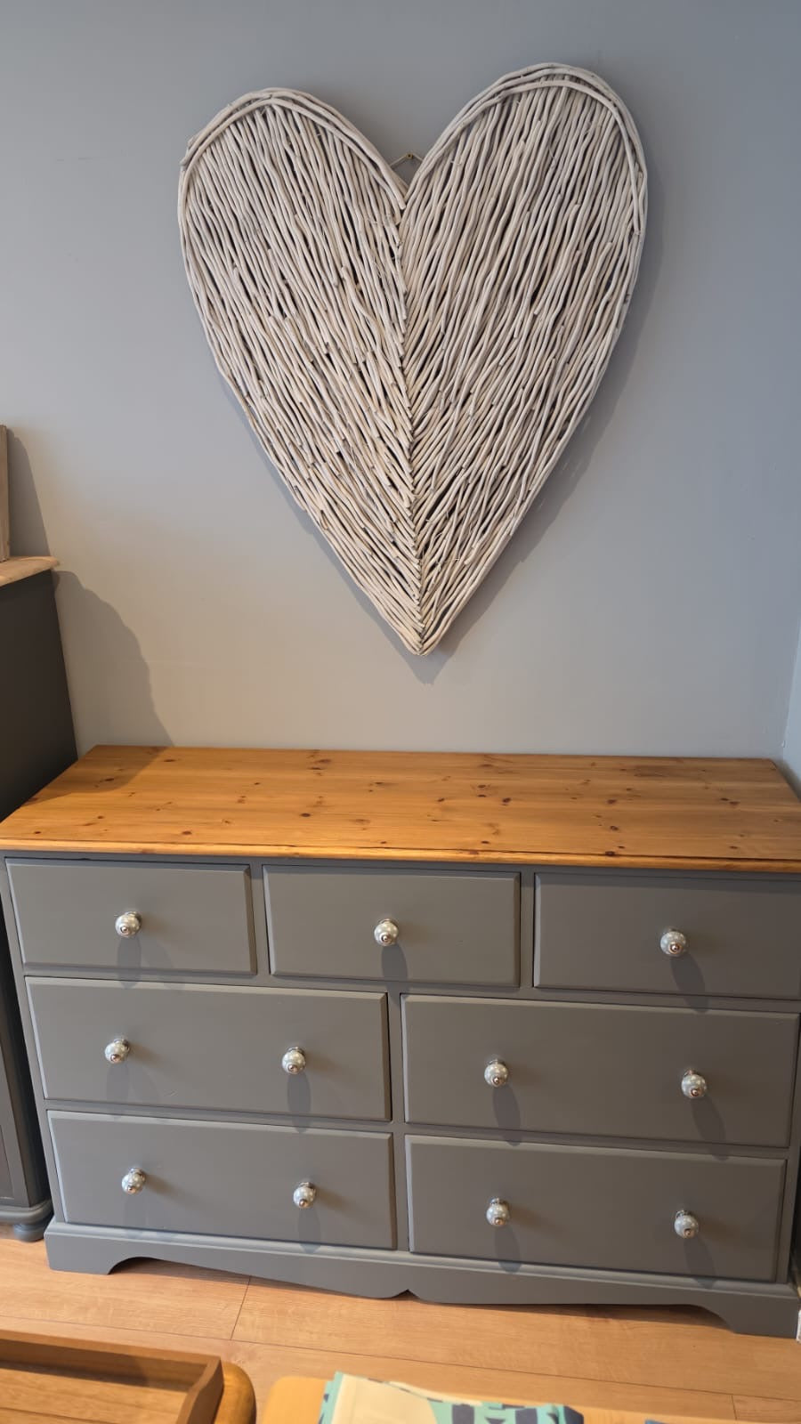 Solid Pine Chest of Drawers/Sideboard