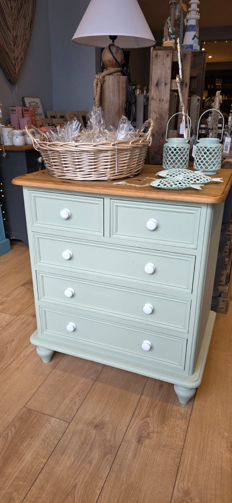 Solid Pine Chest of Drawers