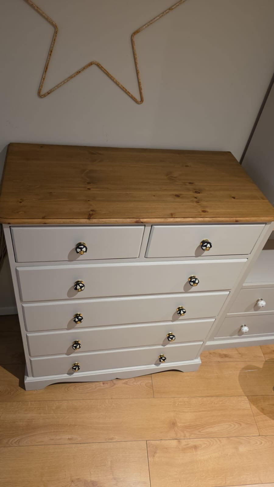 Solid Pine Chest of Drawers