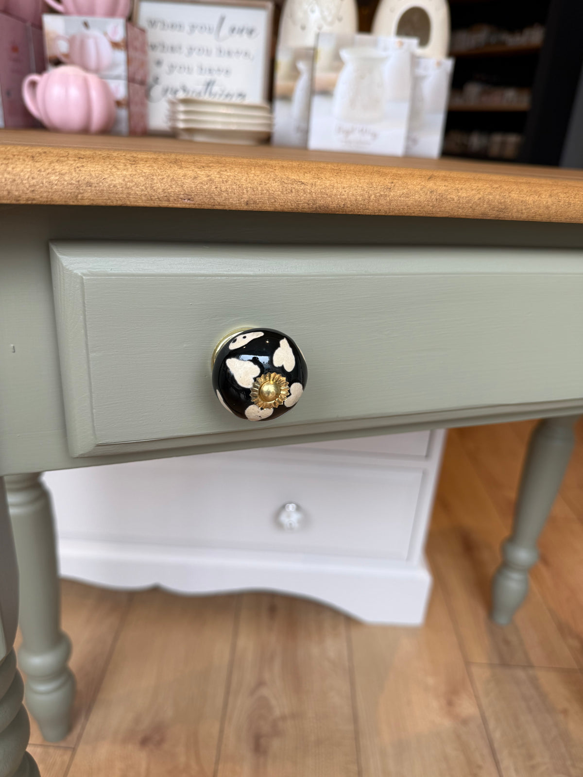 Solid Pine Console Table