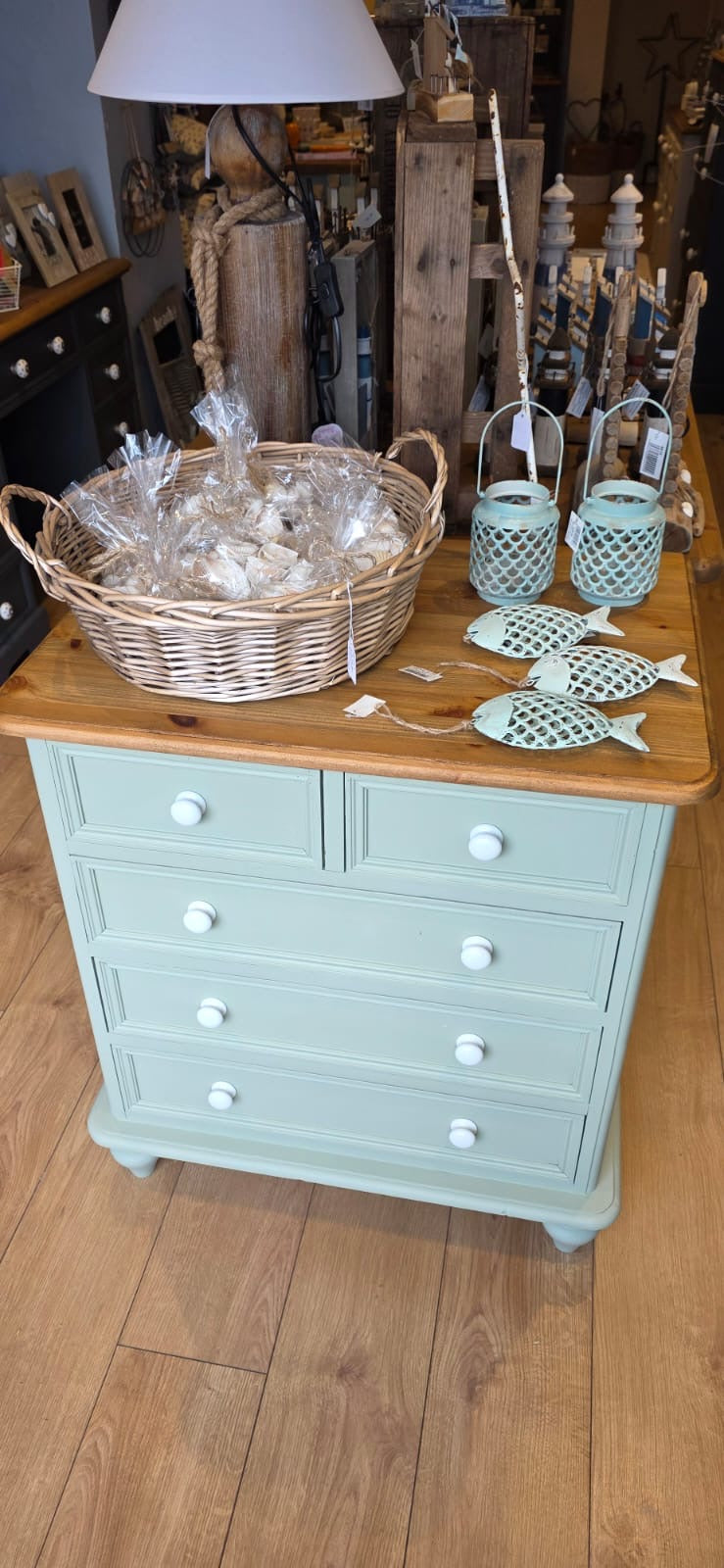 Solid Pine Chest of Drawers