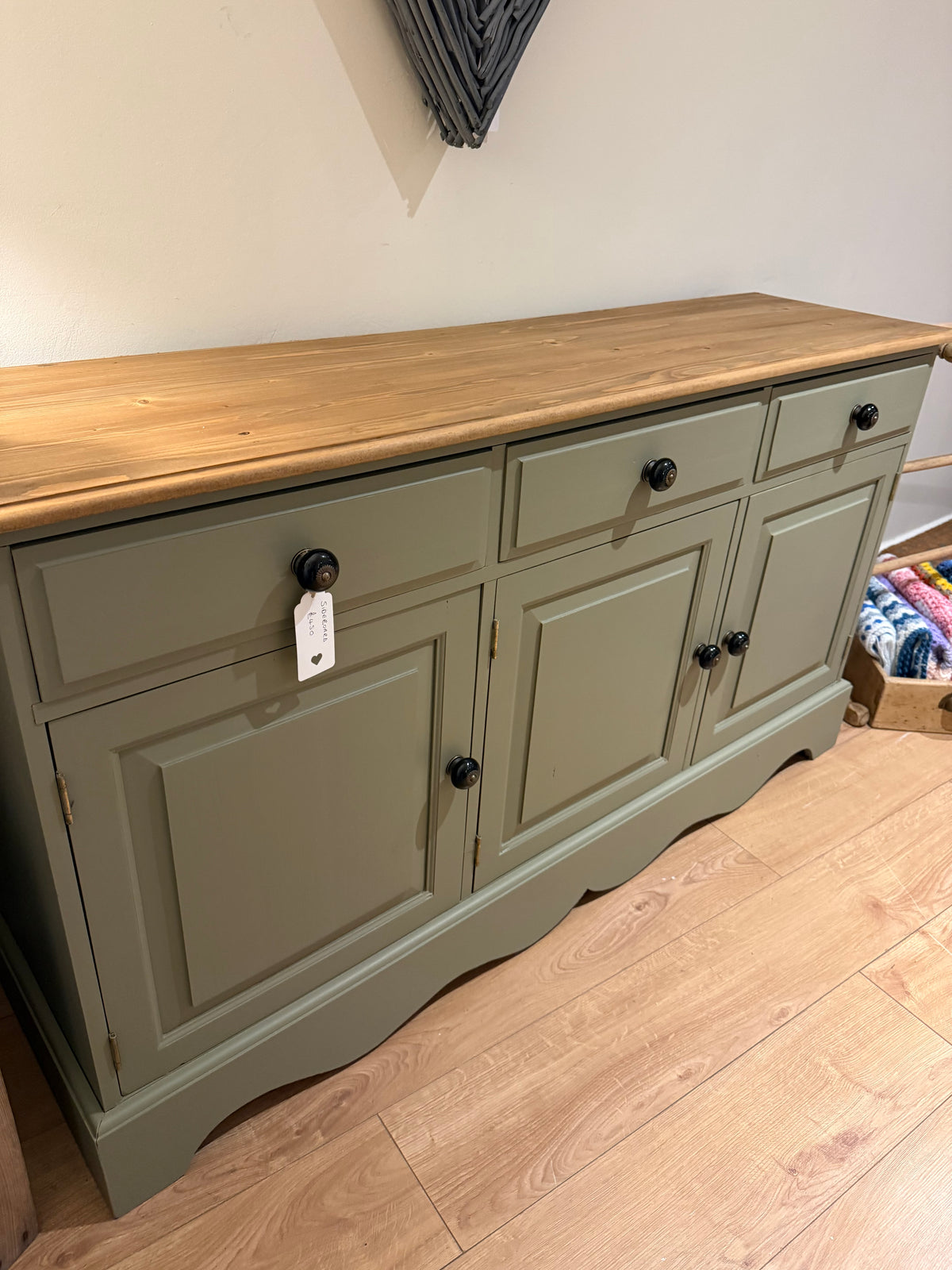 Solid Pine Large Sideboard