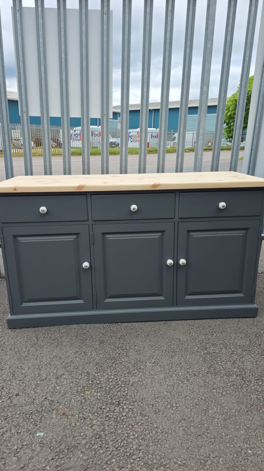 Solid Pine Large Sideboard