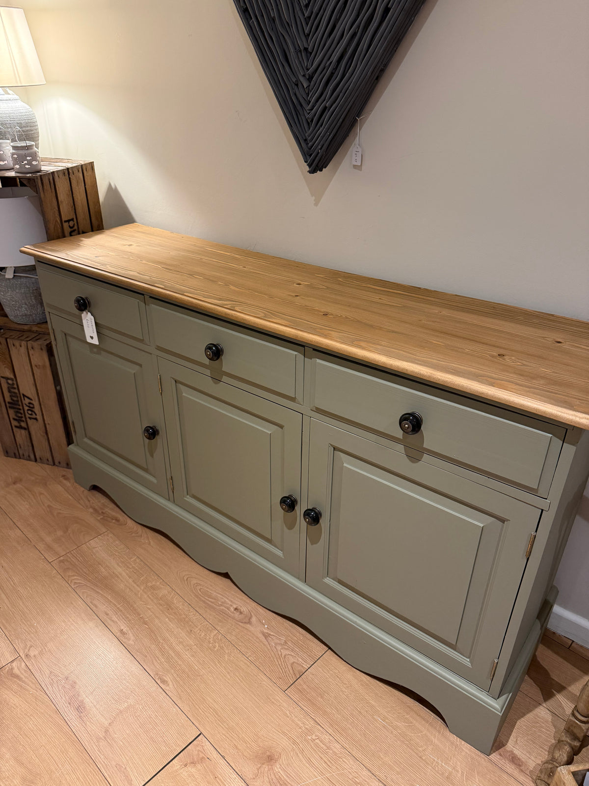 Solid Pine Large Sideboard