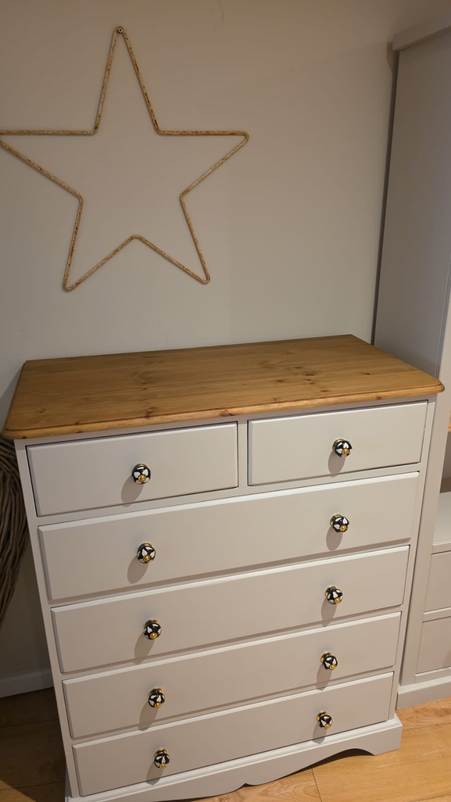 Solid Pine Chest of Drawers