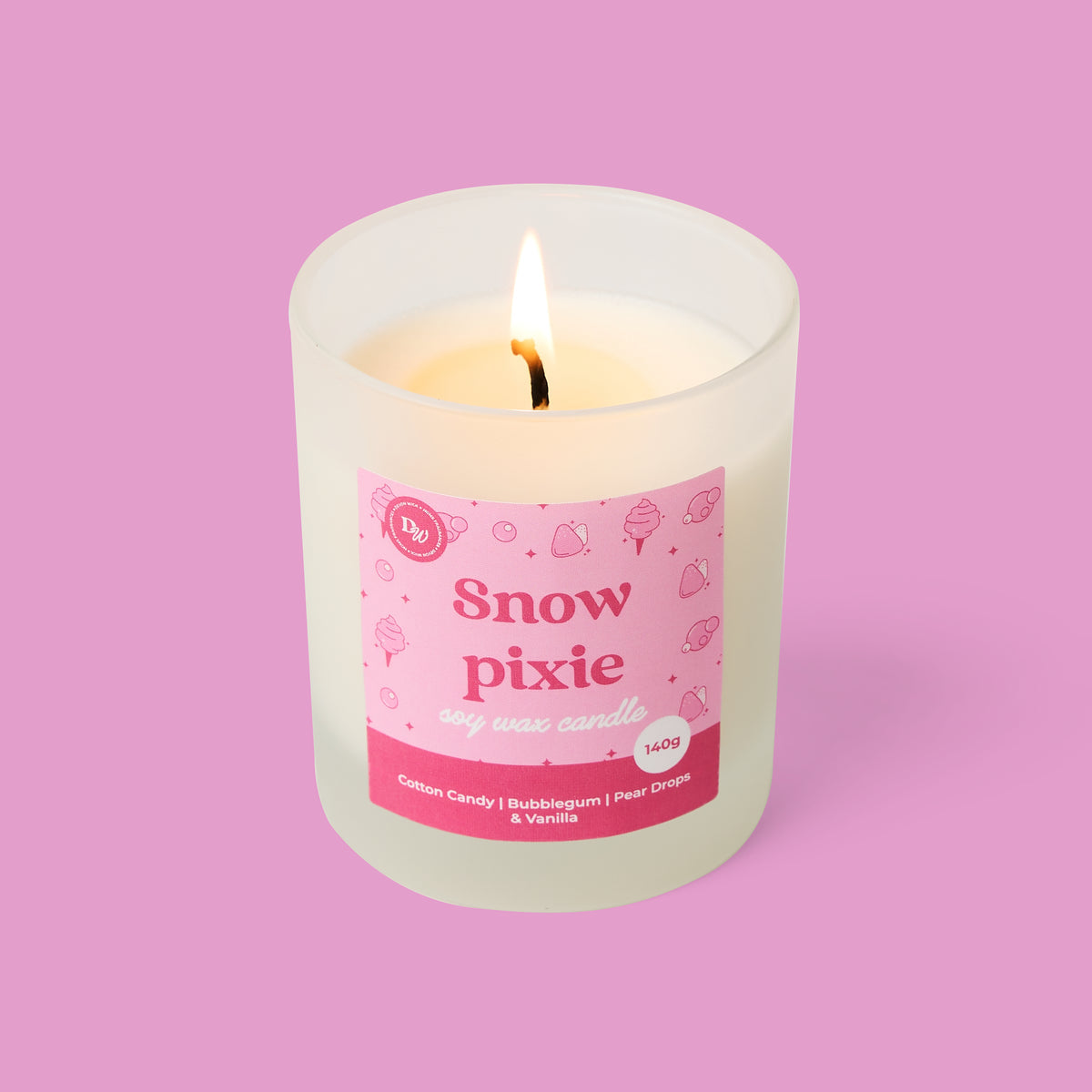 Snow Pixie Soy Wax Candle