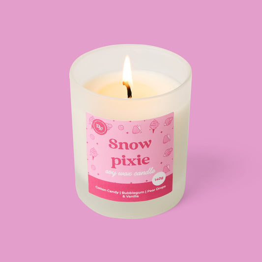 Snow Pixie Soy Wax Candle