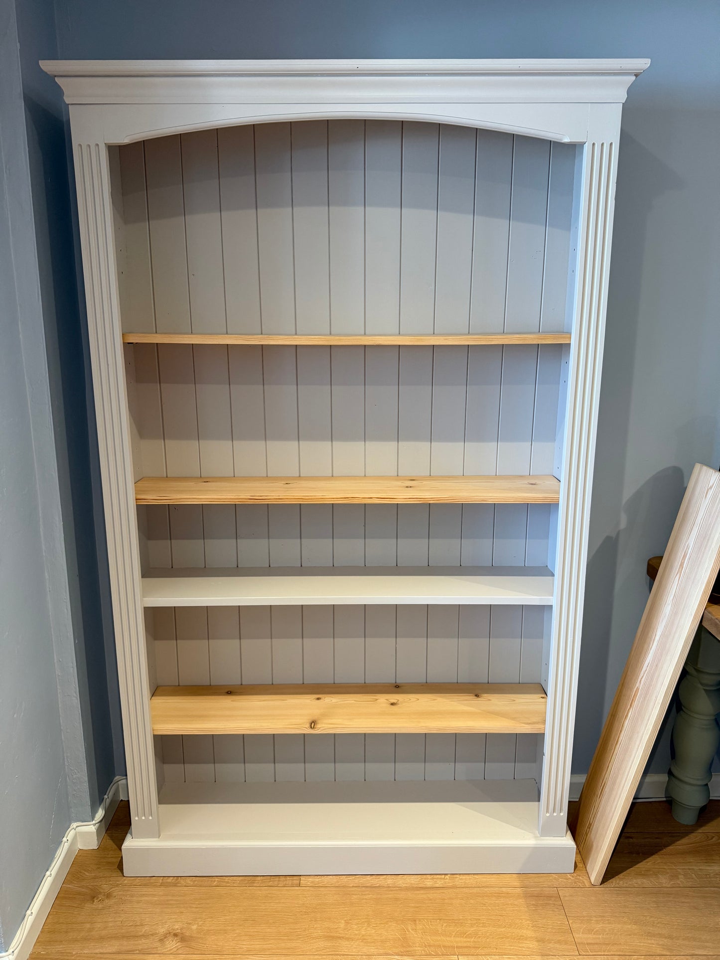 Large Solid Pine Bookcase