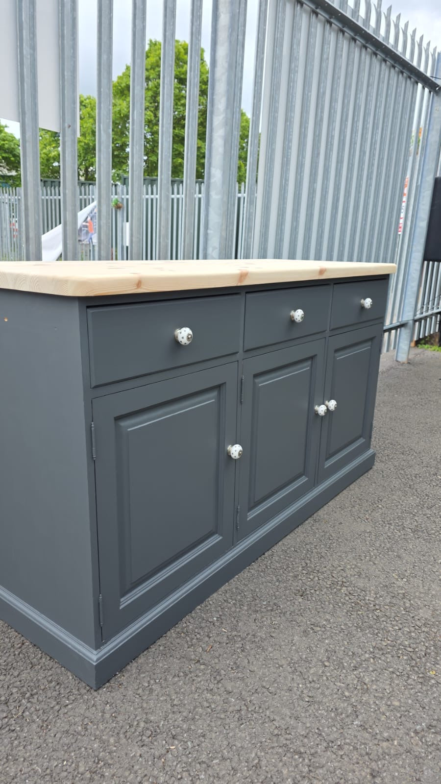 Solid Pine Large Sideboard