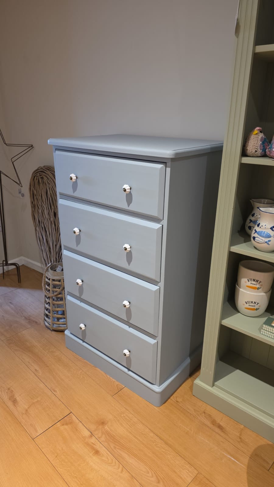 Solid Pine Chest of Drawers