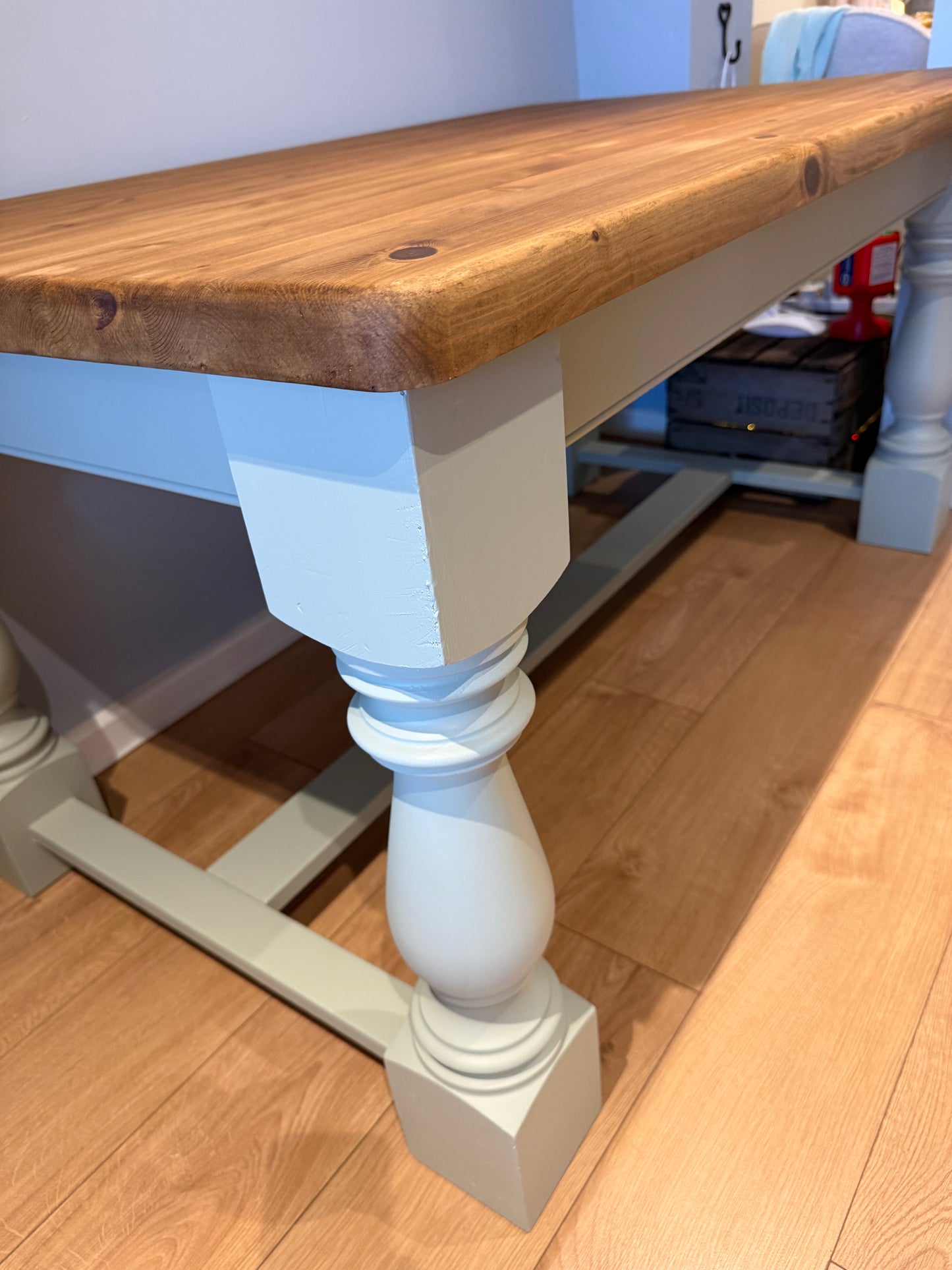 Solid Pine Refectory Dining Table