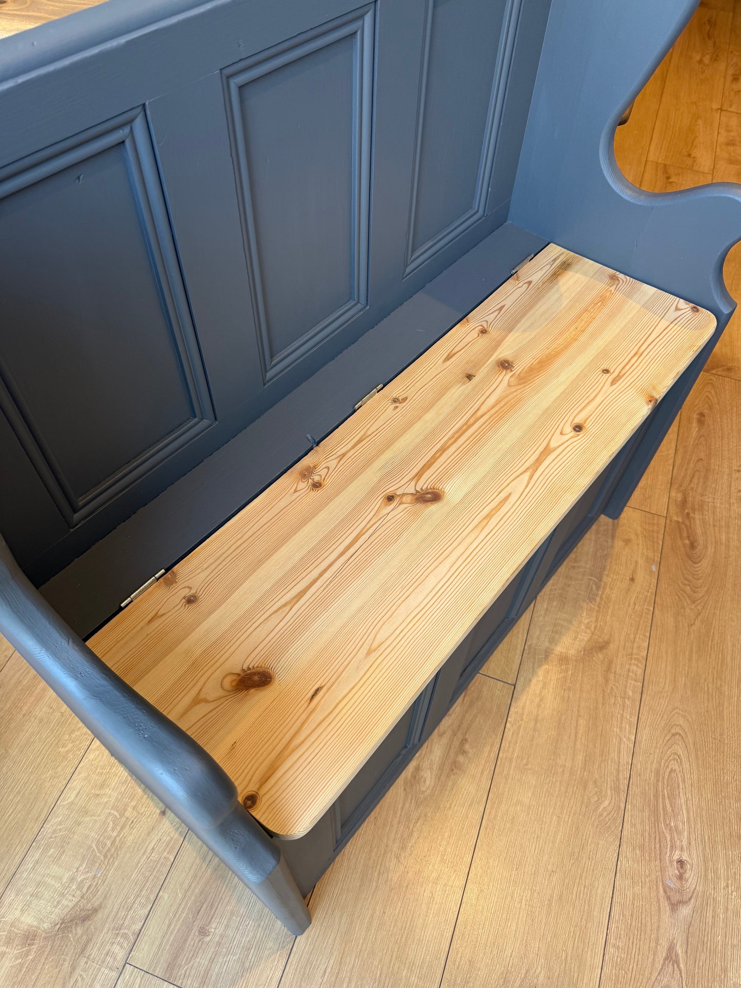 Solid Pine Monks Bench