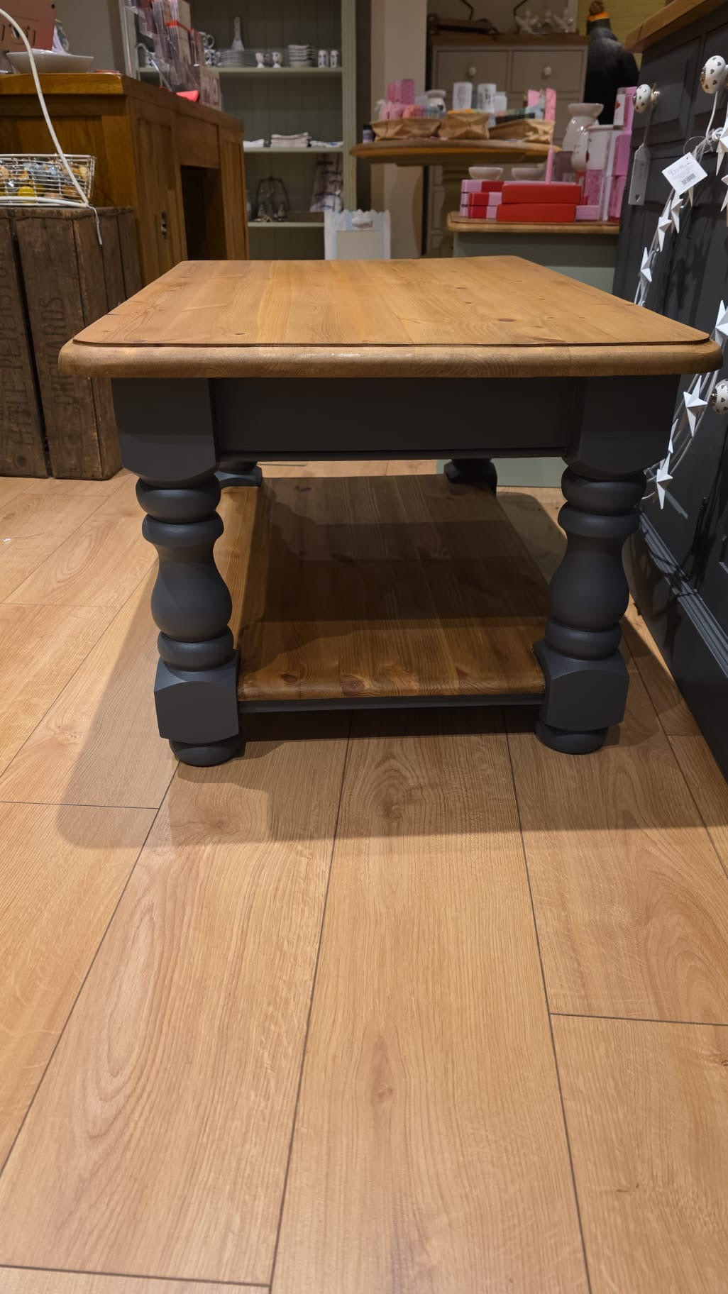 Solid Pine Chunky Coffee Table