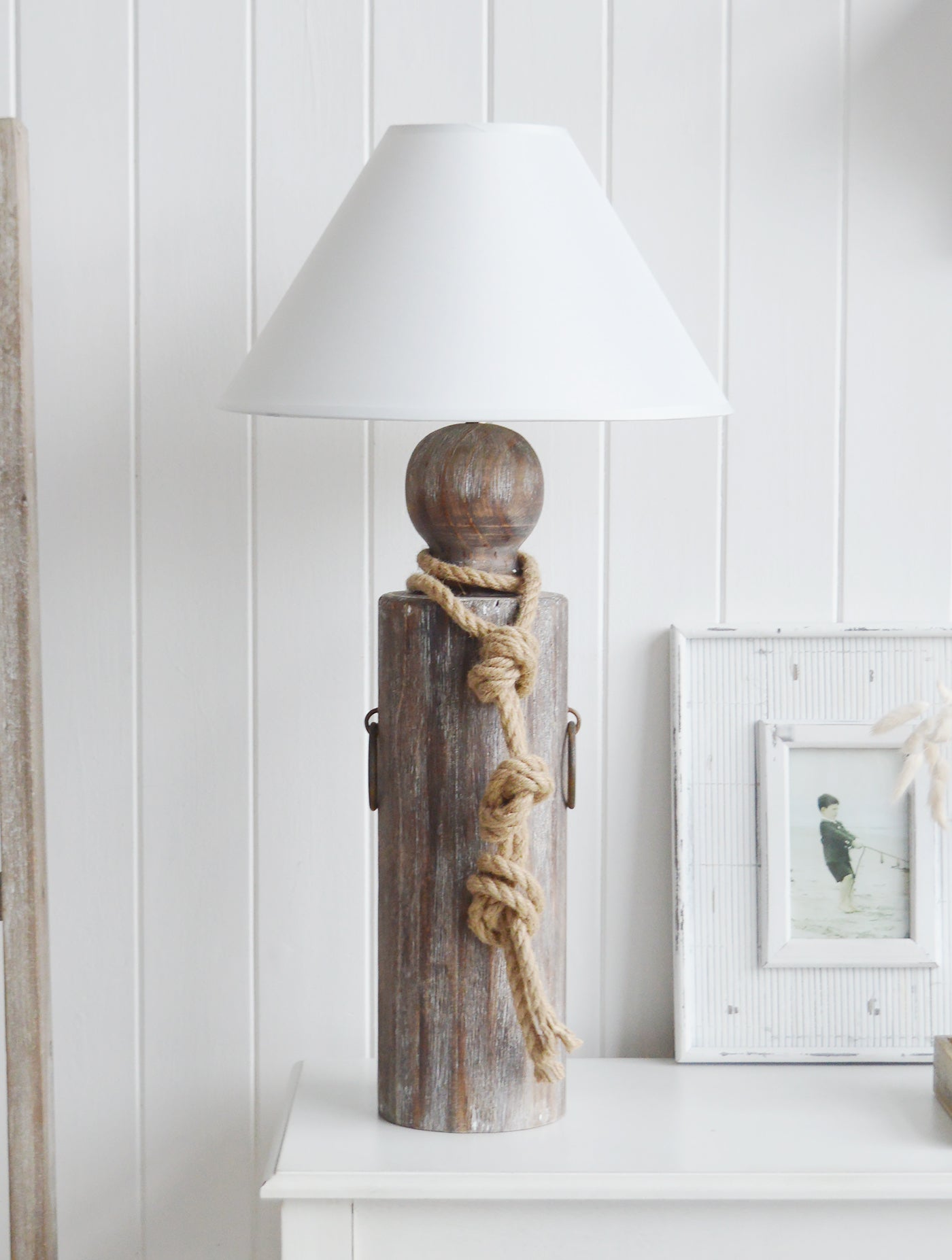 Docking Post Fisherman’s Rope Lamp