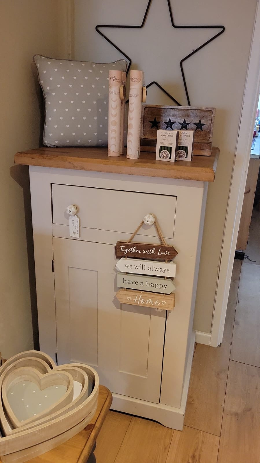 Solid Pine Handmade Cupboard