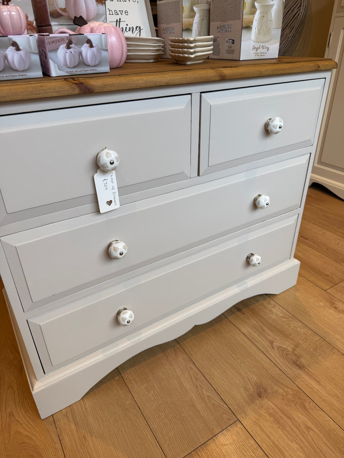 Solid Pine Chest of Drawers
