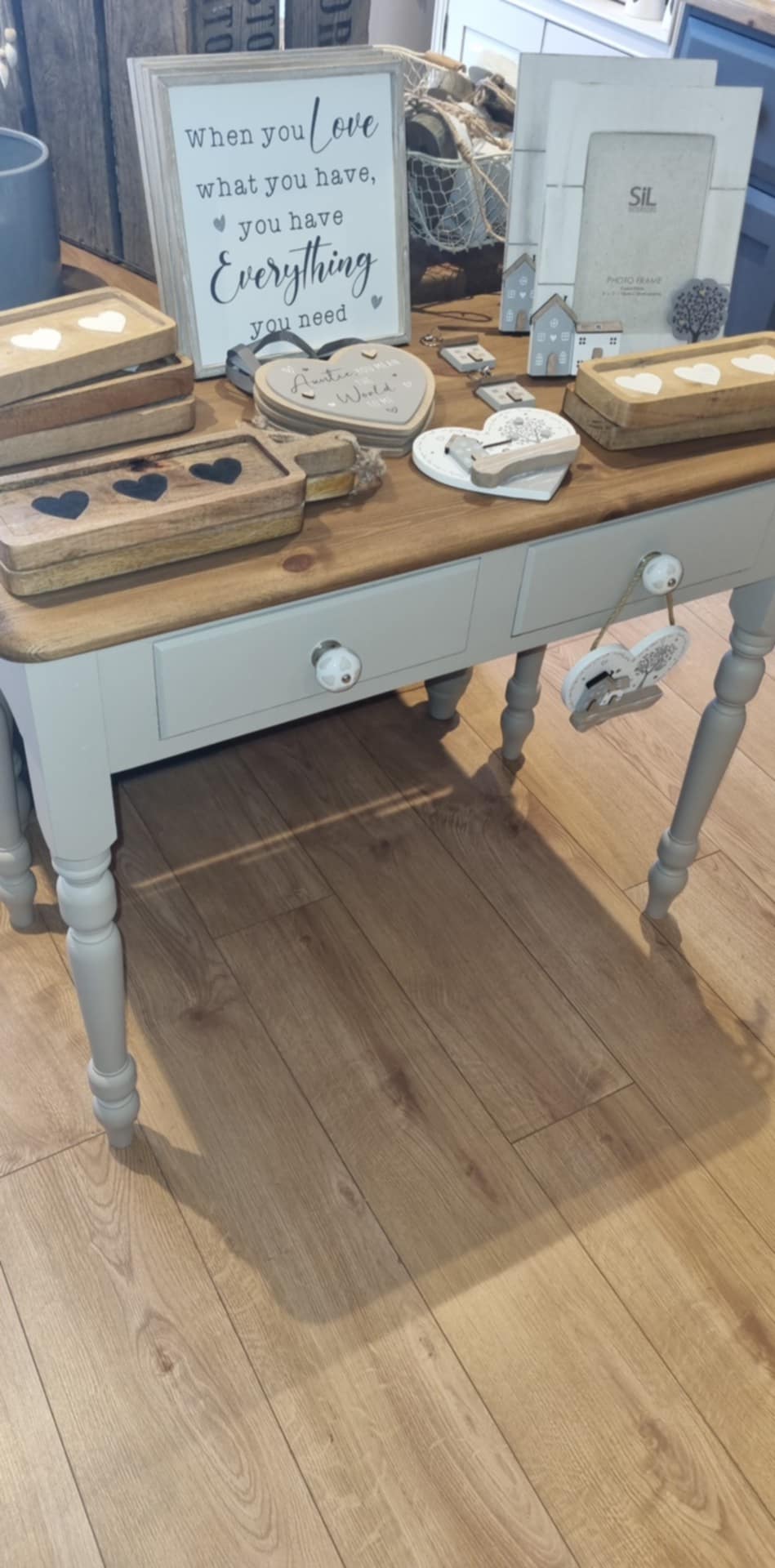 Solid Pine Console Table