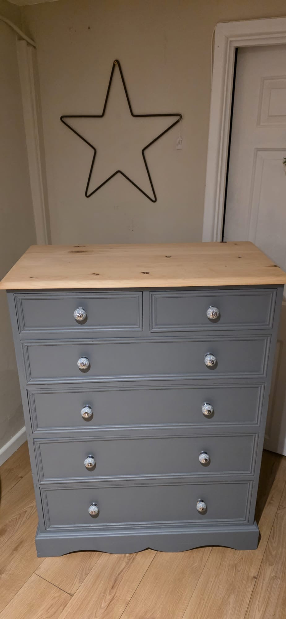 Solid Pine Chest of Drawers