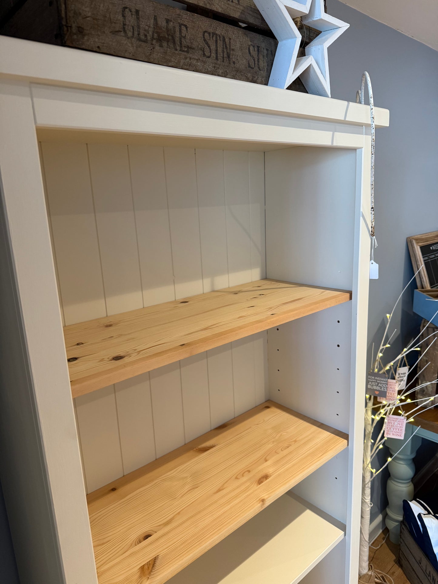 Solid Pine Bookcase