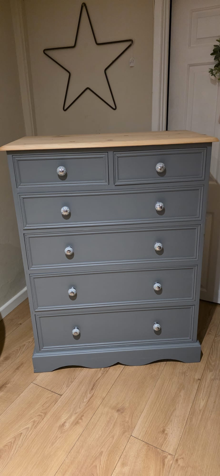 Solid Pine Chest of Drawers