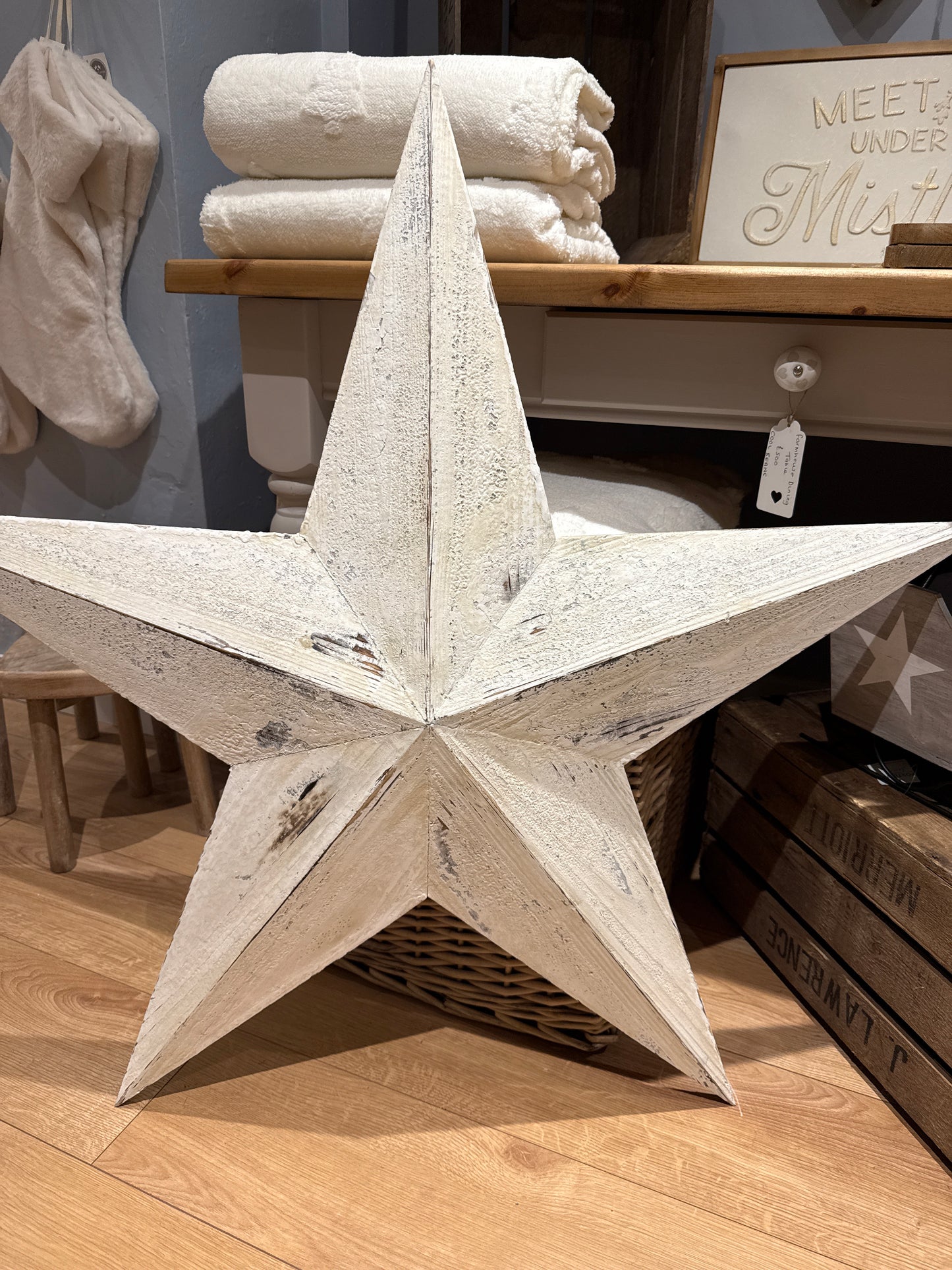 Very Large Wooden Star