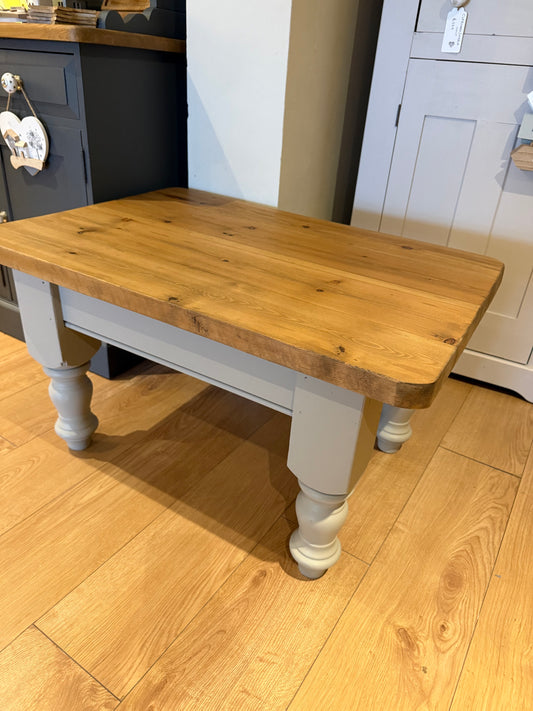 Solid Pine Chunky Coffee Table