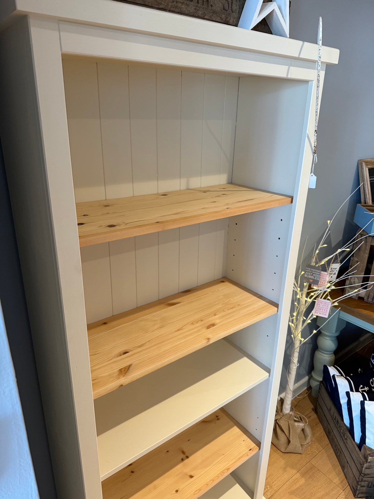 Solid Pine Bookcase
