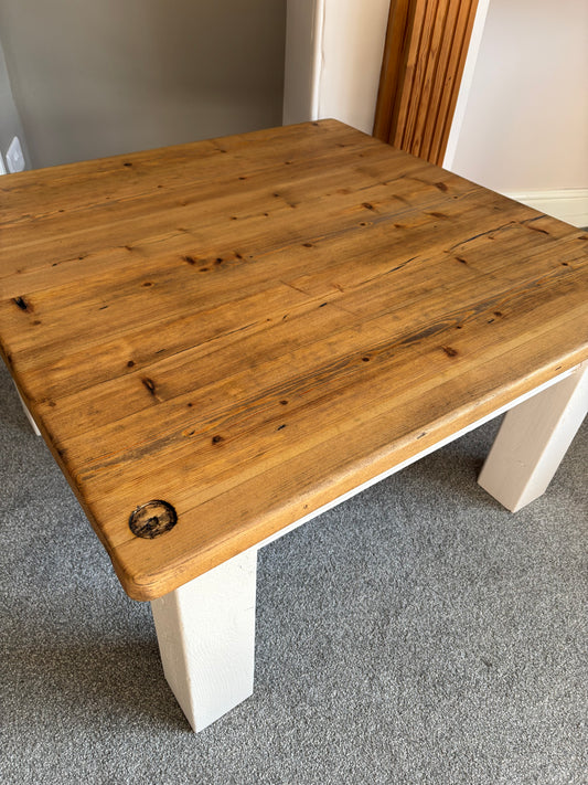 Rustic Square Coffee Table