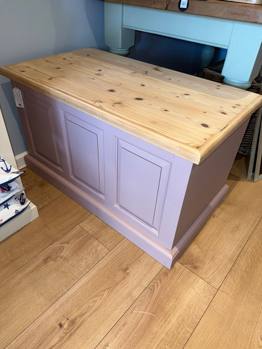 Solid Pine Blanket Box
