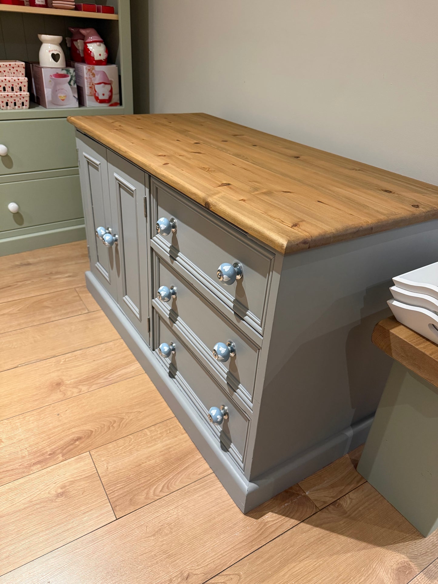 Solid Pine TV unit
