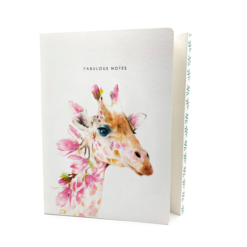 GIRAFFE LUXURY NOTEBOOK BY LOLA DESIGN