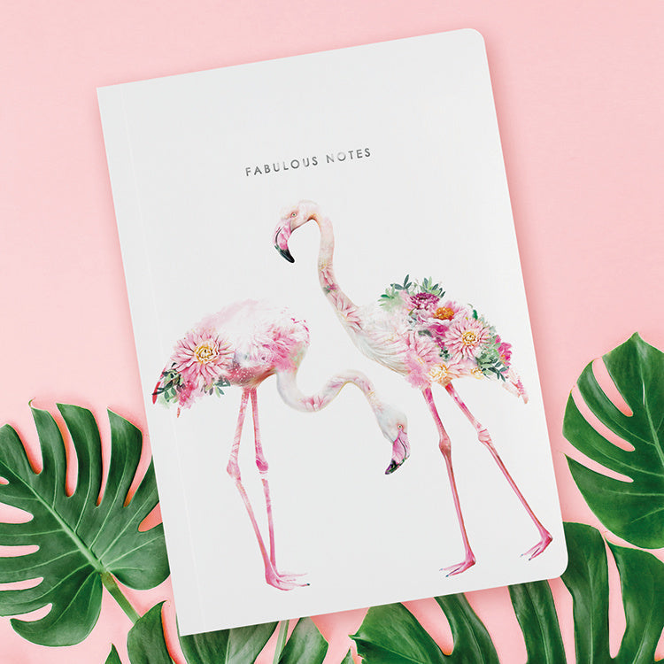 FLAMINGO NOTEBOOK BY LOLA DESIGN