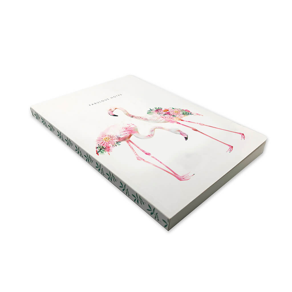 FLAMINGO NOTEBOOK BY LOLA DESIGN