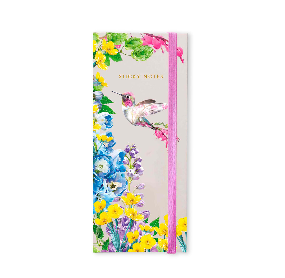 HUMMINGBIRD STICKY NOTES MEMO FOLIO