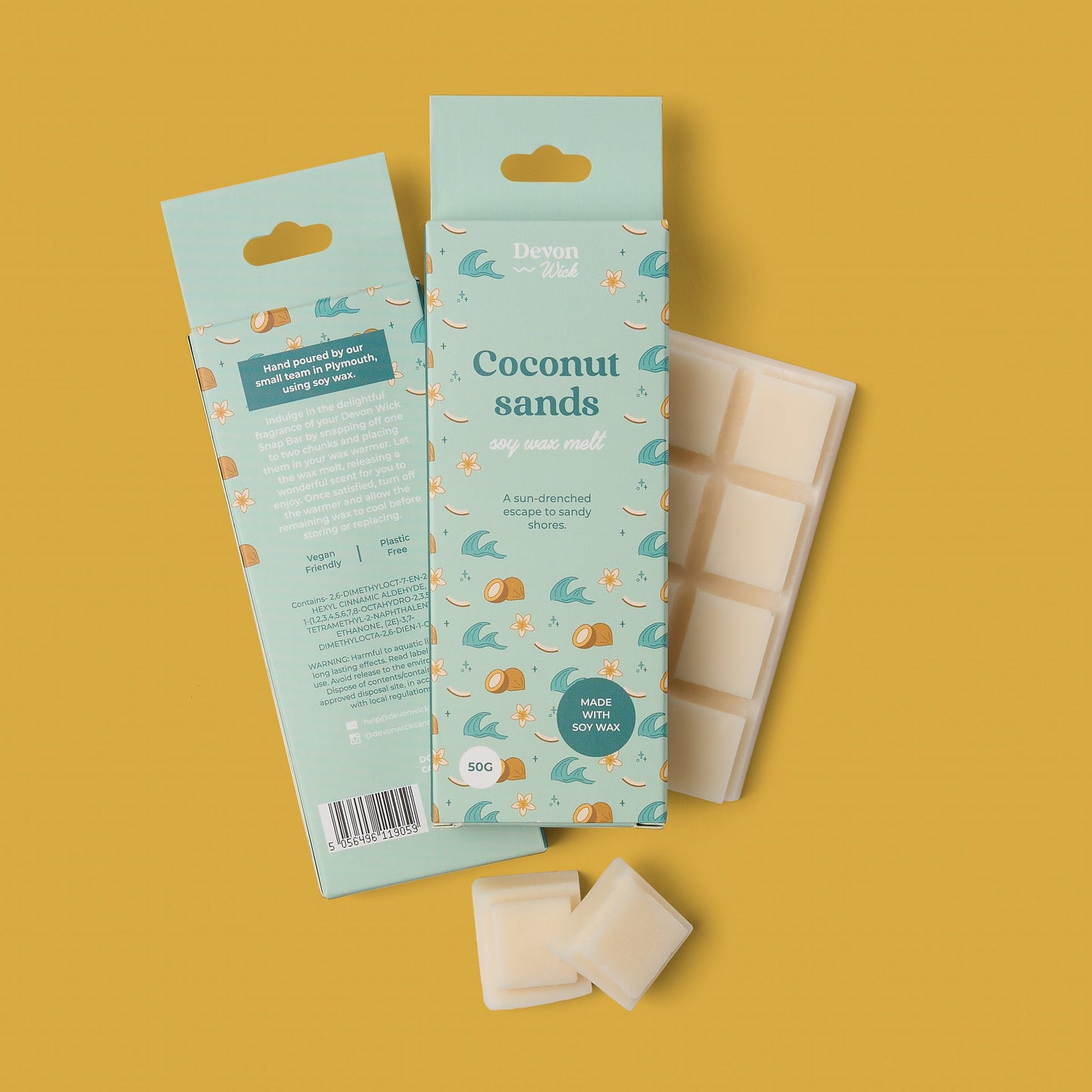 Coconut Sands Snap Bar Wax Melts