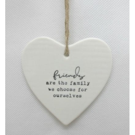 Friends are the family we choose ourselves heart