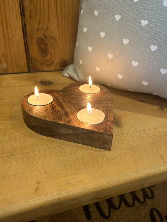 Heart Shaped Tealight Holder