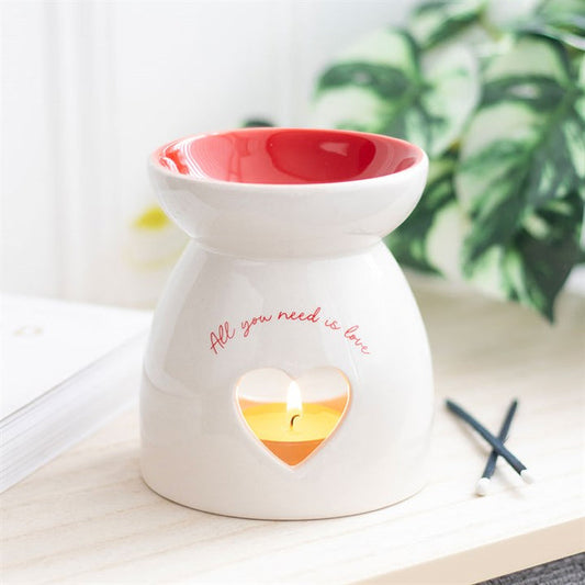 Heart wax Burner