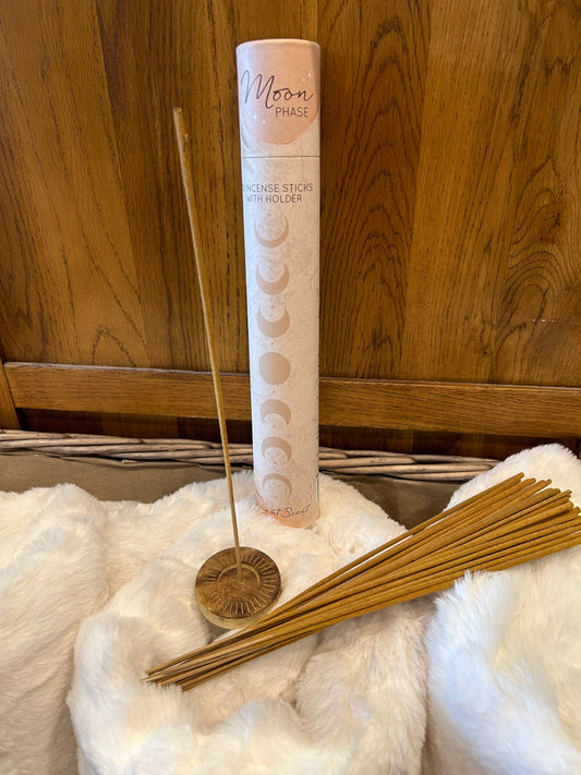 Moon Phase Coconut Incense sticks gift set
