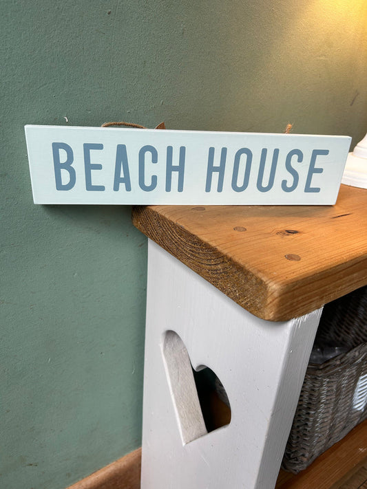 Nautical Beach House Hanging sign