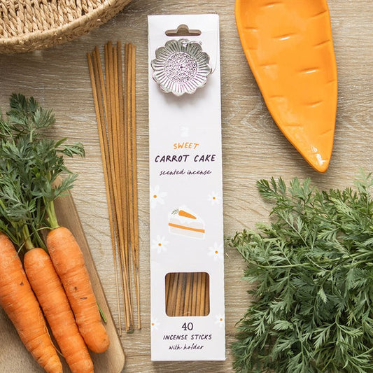 Set of 40 Carrot Cake Incense Stick gift set