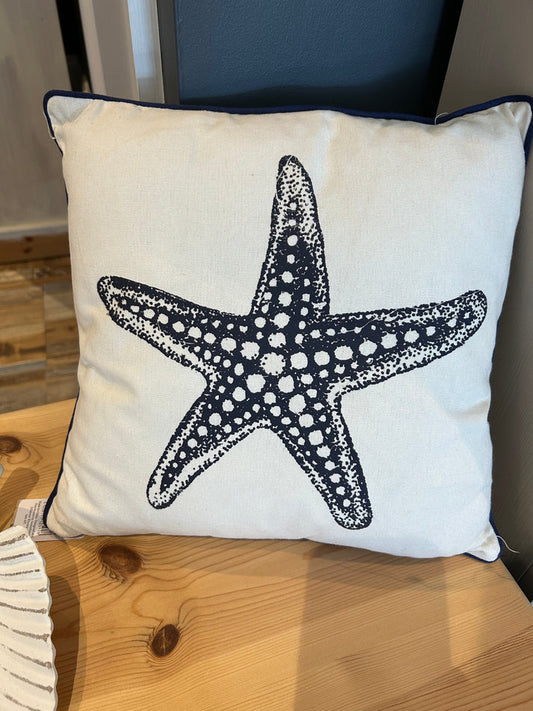 Square Starfish Cushion