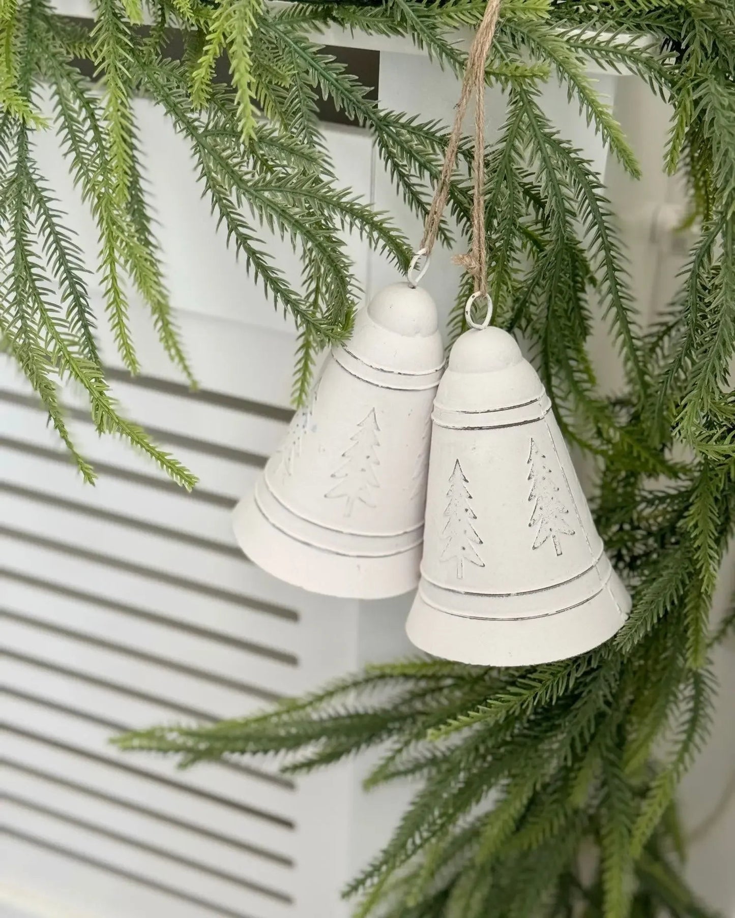 White Tree Metal Bell M