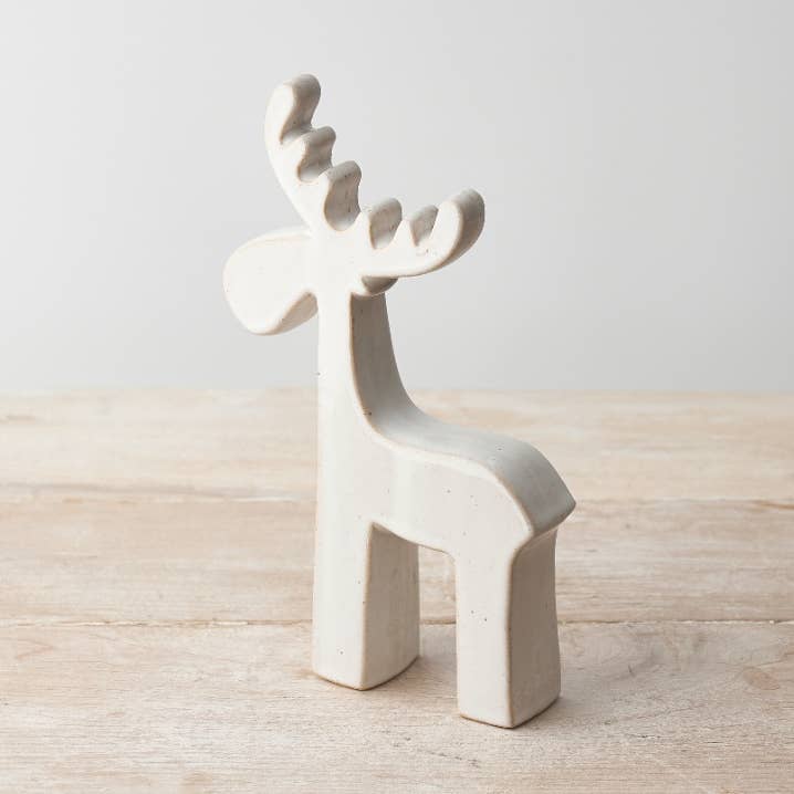 Natural Reindeer Decoration, 20cm
