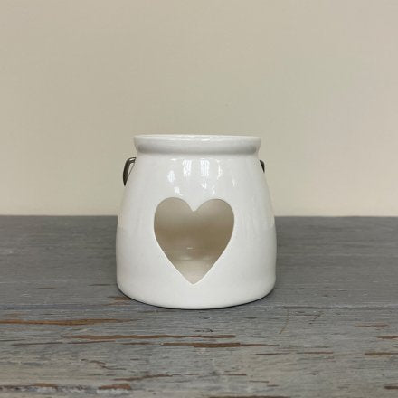 Cut out Heart T Light Holder